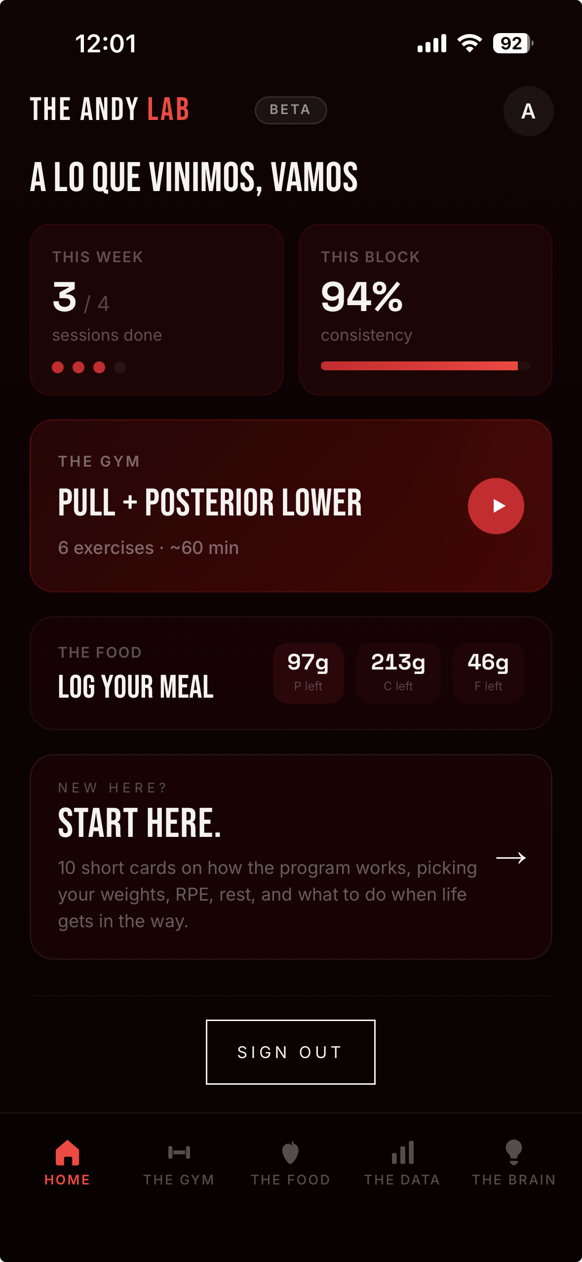 THE Lab — Gym